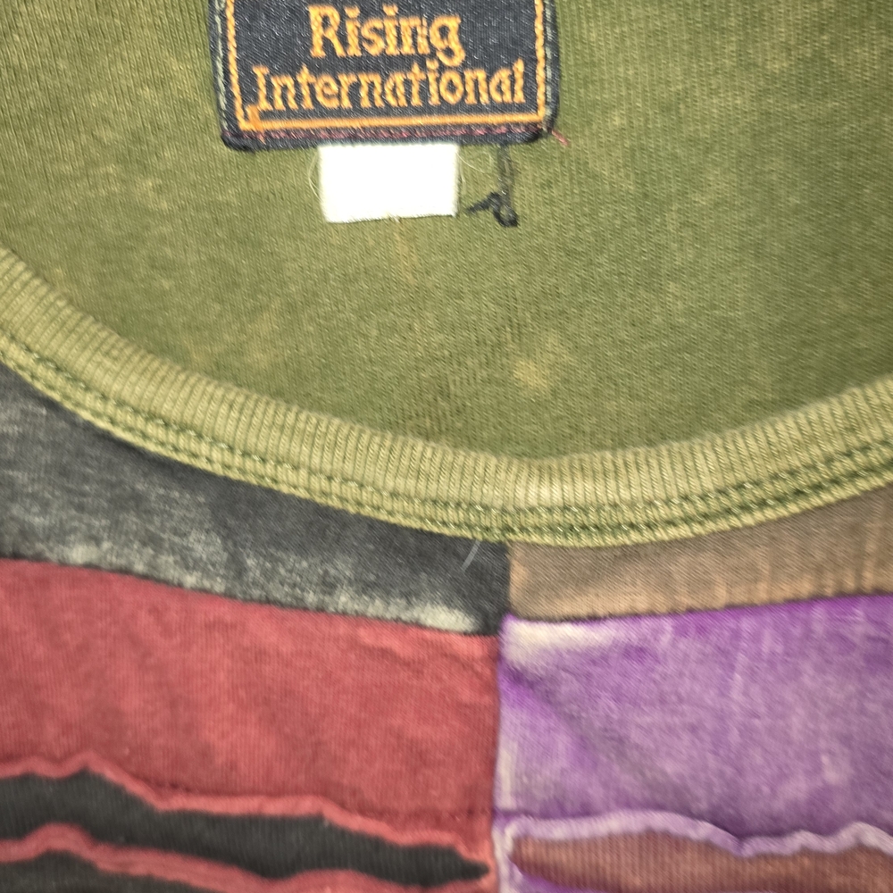 Rising International Multicolor Patchwork Tank To… - image 2